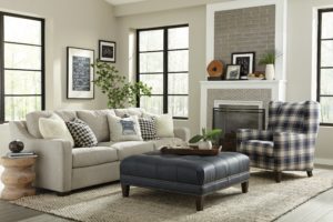 small living room with a sectional
