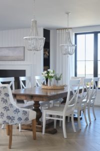 Farmhouse dining table set 5
