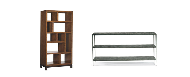 living room bookcases